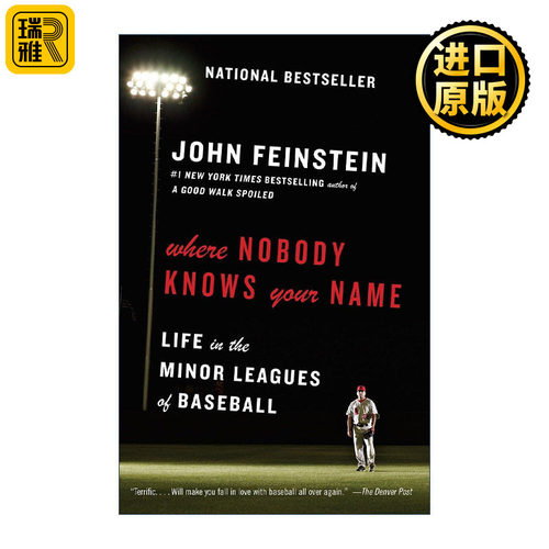 英文原版 Where Nobody Knows Your Name 没有人知道你的名字 在美国职业棒球小联盟的生活 传记 John Feinstein进口英语原版书籍