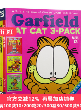 Garfield Fat Cat 3Pack #13 加菲猫漫画三合一 13 英文原版
