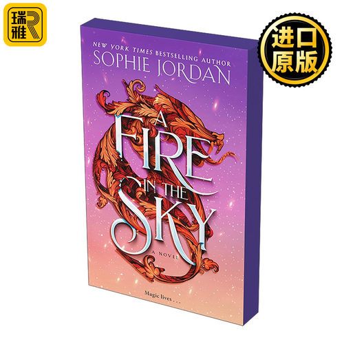 英文原版 A Fire in the Sky 天火焚城 禁忌婚约与王国危局 奇幻神话小说 英文版 进口英语原版书籍