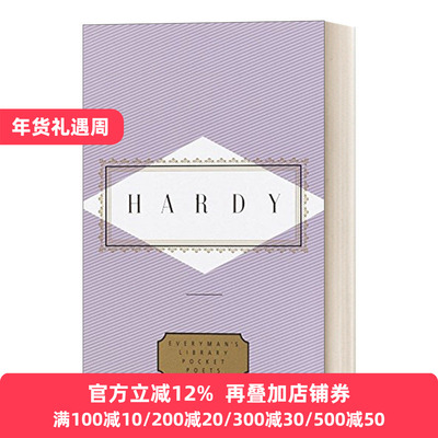 英文原版 Hardy: Poems (Everyman's Library Pocket Poets Series)