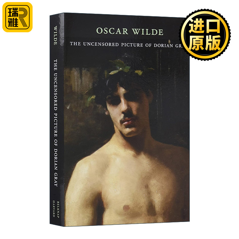 英文原版 The Uncensored Picture of Dorian Gray 王尔德 道连格雷的画像 未删减版 英文版 进口英语原版书籍