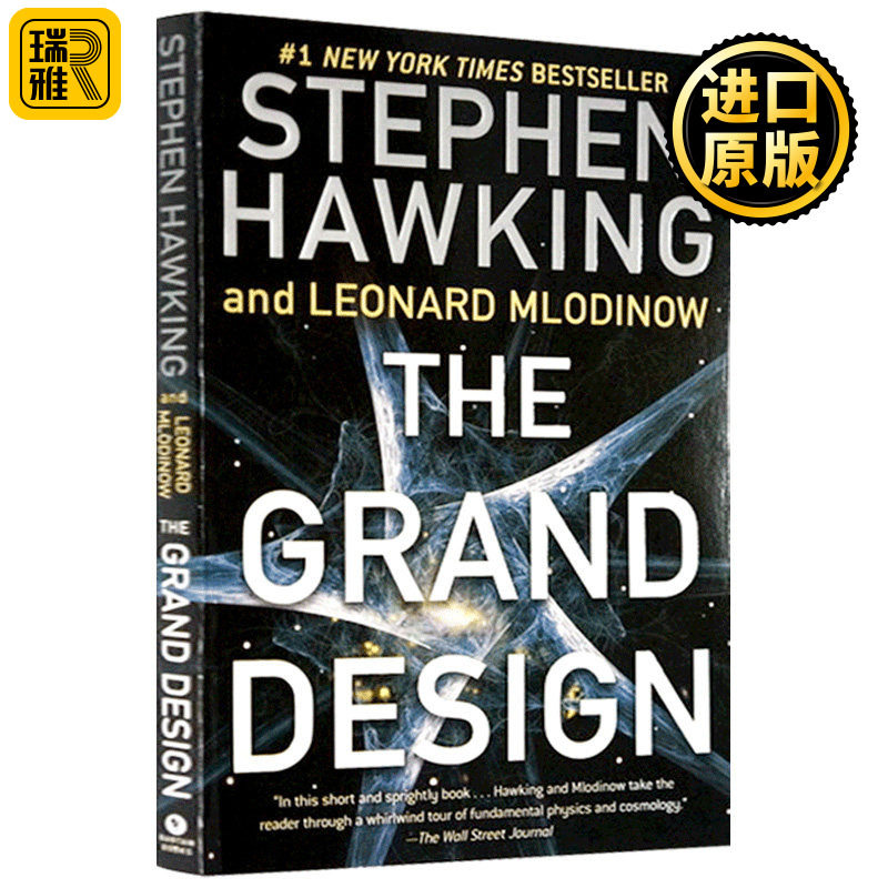 大设计 彩色插图版 英文原版 The Grand Design 阐释宇宙问题 史蒂芬霍金著 Stephen Hawking 时间简史作者 全英文版进口英语书籍