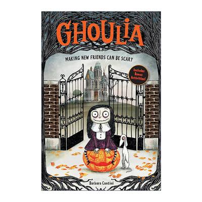 英文原版 Ghoulia Making New Friends Can Be Scary Book #1 怪诞庄园的柯莉亚1 儿童章节桥梁故事书 英文版 进口英语原版书籍