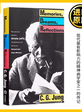 荣格自传 回忆 梦 思考 英文原版 Memories, Dreams, Reflections 豆瓣阅读 人物自传 卡尔荣格 Carl Gustav Jung进口英语书籍