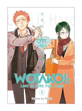 Wotakoi: Love Is Hard for Otaku 4 阿宅的恋爱真难4 宅男腐女恋爱真难 同名日剧动漫漫画 藤田 英文原版 进口英语书籍