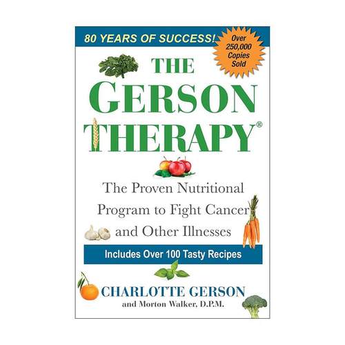英文原版 The Gerson Therapy 葛森疗法 对抗癌症和其他疾病的自然营养计划 健康指南 Charlotte Gerson 英文版 进口英语原版书籍
