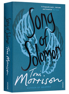 所罗门之歌 英文原版小说 Song Of Solomon 诺贝尔文学奖 托妮莫里森Toni Morrison宠儿Beloved蓝色的眼睛作者 全英文英语书籍