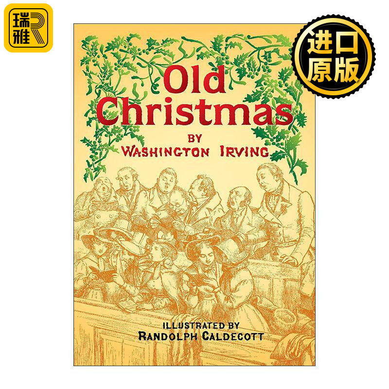 英文原版 Old Christmas 旧时的圣诞 华盛顿·欧文散文集 英文版 进口英语原版书籍
