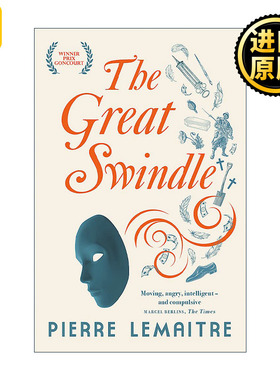英文原版 The Great Swindle 天上再见1 历史战争小说 龚古尔文学奖 电影原著 皮耶尔?勒迈特Pierre Lemaitre 进口英语原版书籍