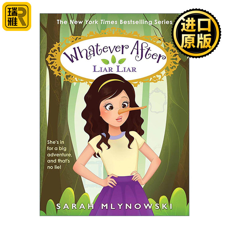 英文原版 Whatever After #16 Liar Liar 瞬息万变16 精装 英文版 进口英语原版书籍
