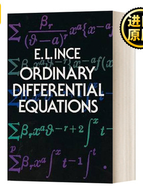 Ordinary Differential Equations 常微分方程 Dover数学 Edward L. Ince