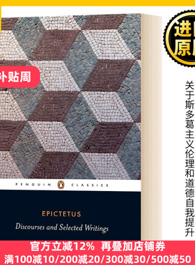 爱比克泰德作品集 英文原版 Discourses and Selected Writings 企鹅经典系列 Epictetus 全英文版进口原版英语书籍