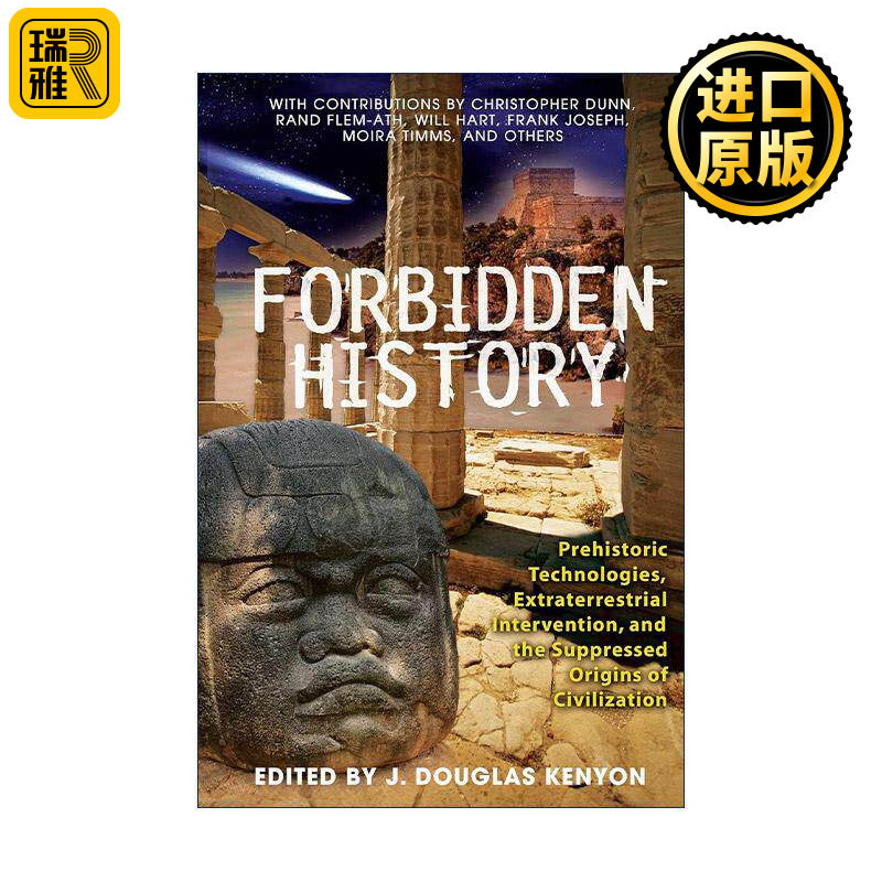英文原版 Forbidden History 被禁止的历史 史前技术 外星干涉和被压抑的文明起源 英文版 进口英语原版书籍