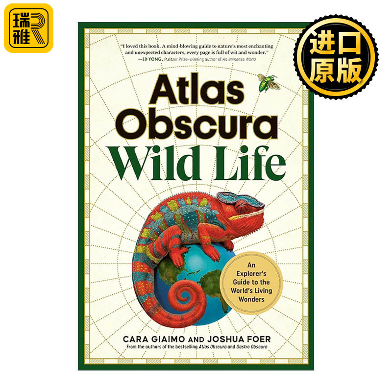 英文原版 Atlas Obscura Wild Life 秘境奇观 野性地球 全球生物奇迹探险指南 精装 英文版 进口英语原版书籍