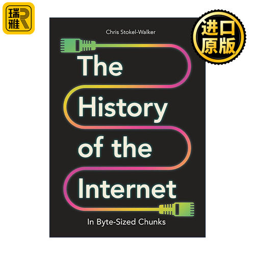 英文原版 The History of the Internet in Byte-Sized Chunks 一口就能吃掉的互联网简史 通俗历史读物 精装 进口英语原版书籍