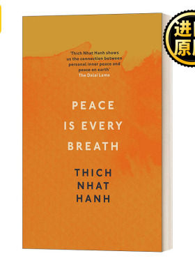 英文原版 Peace Is Every Breath 和平是每一次呼吸 一行禅师 英文版 Thich Nhat Hanh 进口英语原版书籍
