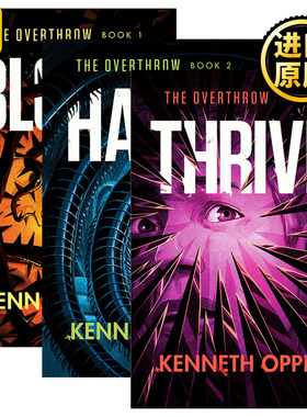 The Overthrow 击败系列3册 儿童科幻冒险小说 普林兹奖得主Kenneth Oppel