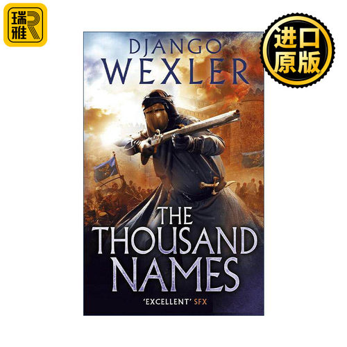 英文原版 The Thousand Names 千种名字 影子战争1 Django Wexler 战争奇幻小说 英文版 进口英语原版书籍