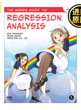 英文原版 The Manga Guide to Regression Analysis Shin Takahashi