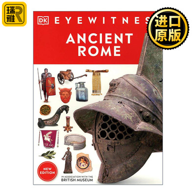 英文原版 DK Eyewitness Ancient Rome 目击者系列 古罗马 儿童历史科普百科读物 英文版 进口英语原版书籍