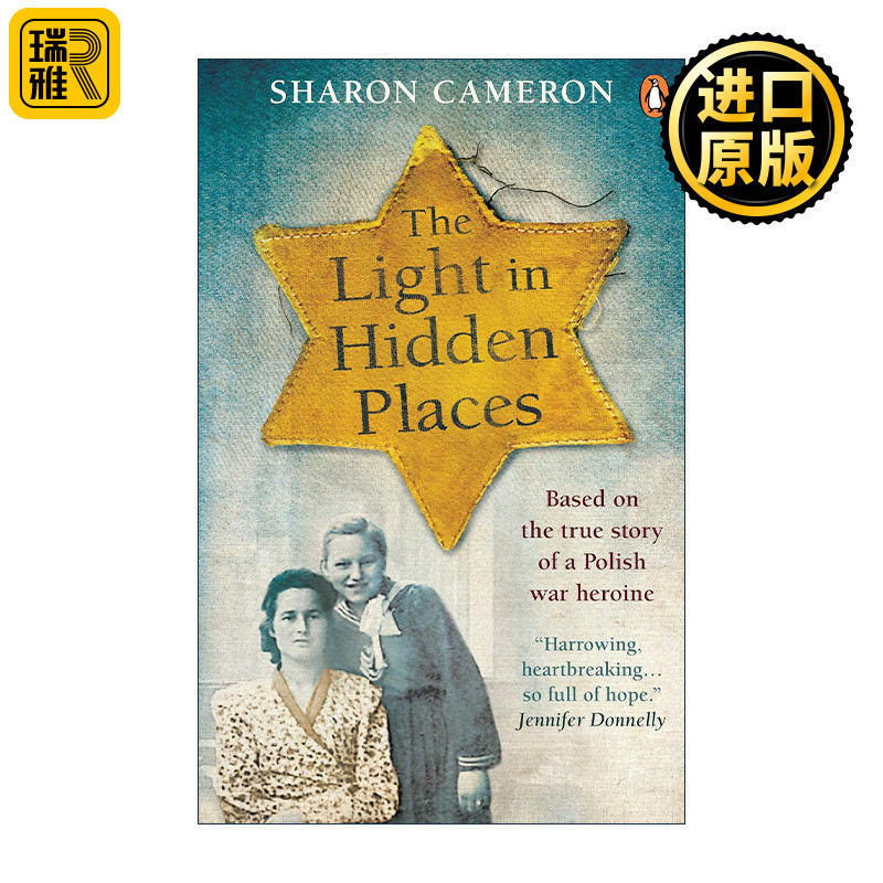 英文原版 The Light in Hidden Places 隐秘处的光芒 Sharon Cameron畅销二战历史小说 犹太文学 英文版 进口英语原版书籍