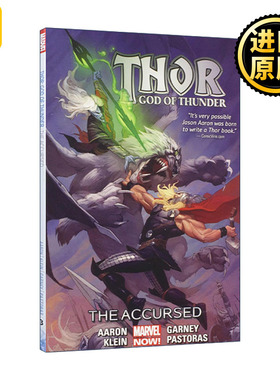 正版 THOR: GOD OF THUNDER VOL. 3THE ACCURSED 英文原版 进口英语书籍