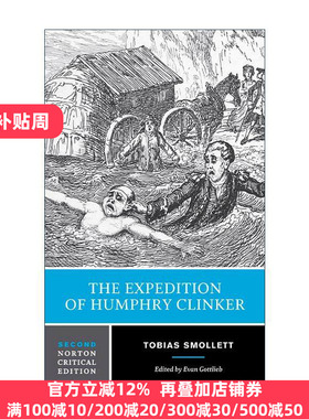 英文原版 The Expedition of Humphry Clinker 汉弗莱·克林克历险记 第二版 诺顿文学解读系列 Norton Critical Editions斯摩莱特