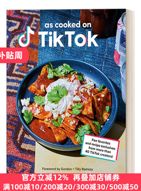 As Cooked on  抖音菜谱 来自40多名抖音创作者的粉丝喜爱和独家食谱 精装 英文原版