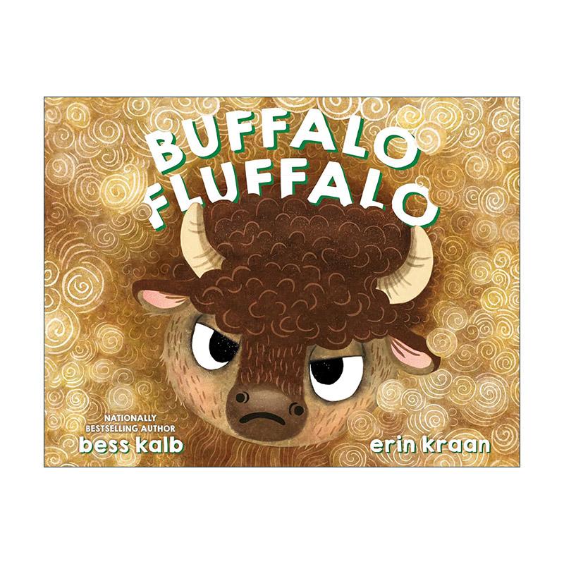 英文原版 Buffalo Fluffalo 水牛绒牛 儿童精装绘本 价值观培养 Erin Kraan插画 英文版 进口英语原版书籍