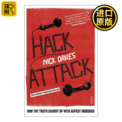 英文原版 Hack Attack 揭秘窃听丑闻 默多克背后的真相追击 Nick Davies 英文版 进口英语原版书籍