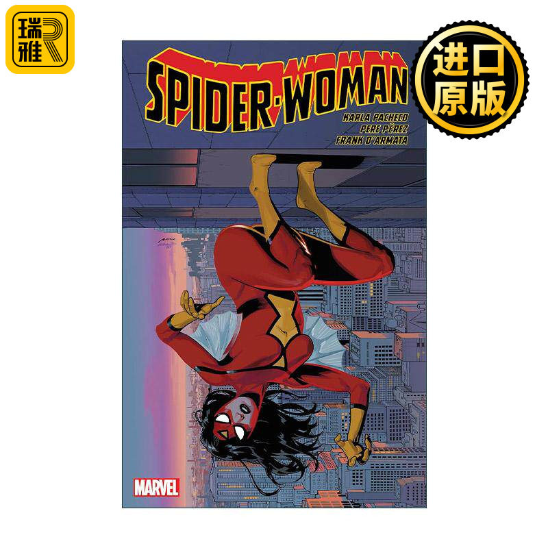 英文原版 Spider-Woman by Pacheco and Perez 蜘蛛女侠 漫威漫画 Karla Pacheco 英文版 进口英语原版书籍