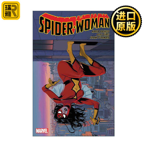 英文原版 Spider-Woman by Pacheco and Perez 蜘蛛女侠 漫威漫画 Karla Pacheco 英文版 进口英语原版书籍