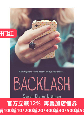 英文原版 Backlash 强烈反应 青少年霸凌主题 英文版 进口英语原版书籍
