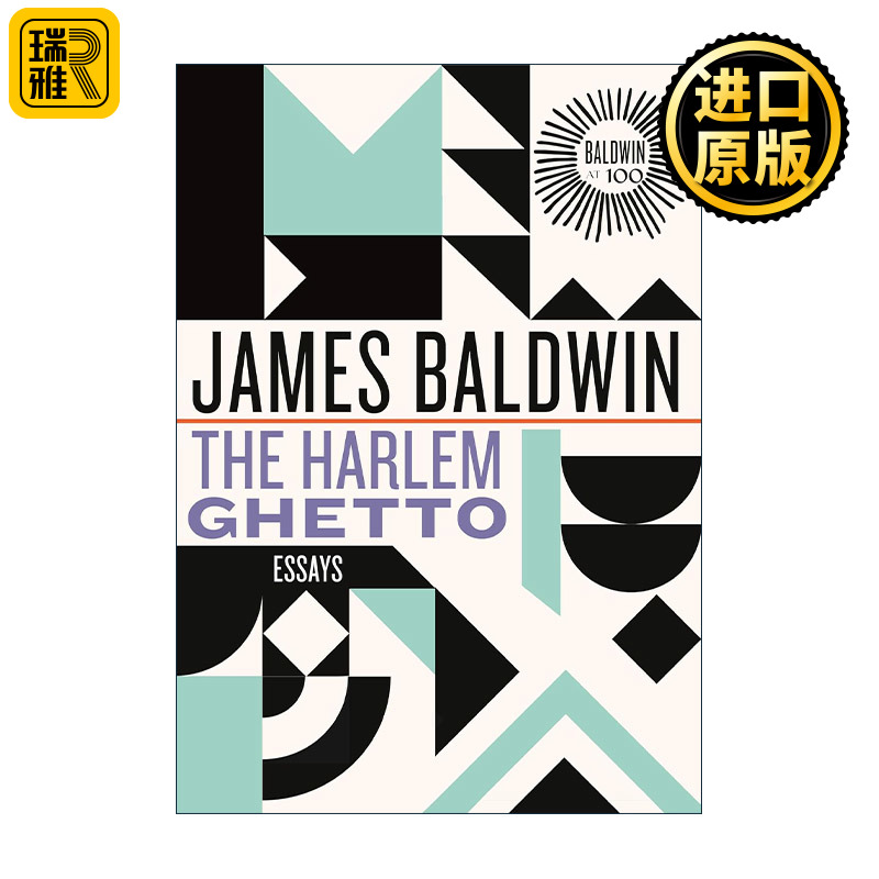英文原版 The Harlem Ghetto James Baldwin Centennial 哈莱姆贫民窟 散文集 村子里的陌生人作者詹姆斯·鲍德温 精装 英文版