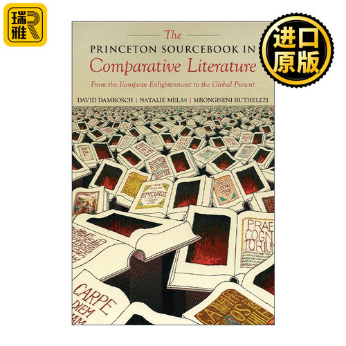 The Princeton Sourcebook in Comparative Literature 英文原版