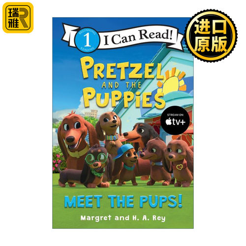 Pretzel and the Puppies: Meet the Pups 腊肠狗 一家的故事 I Can Read level 1分级阅读