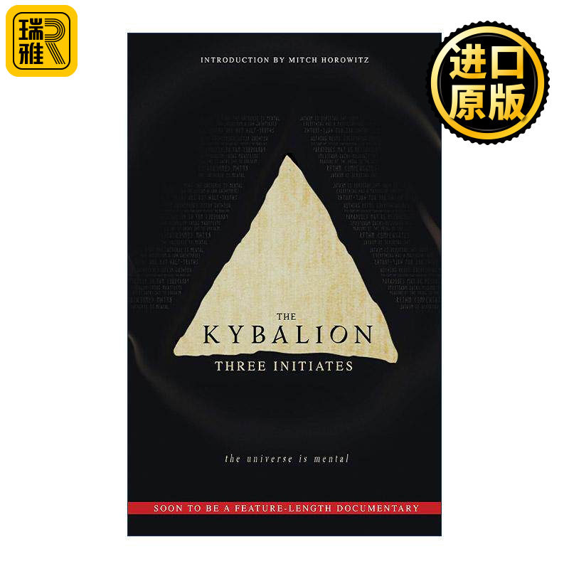 英文原版 The Kybalion 一切都是心理 凯巴莱恩 秘密之书作者三位入门者 哲学 英文版 进口英语原版书籍