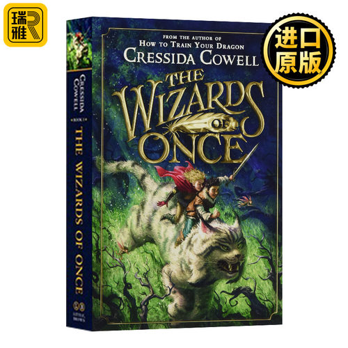 The Wizards of Once  英文原版 美版 远古魔法师 青少年英语课外读物全英文版