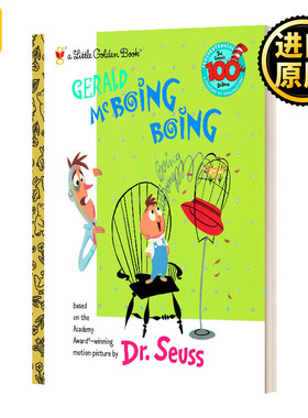 Gerald McBoing Boing Little Golden Book儿童绘本