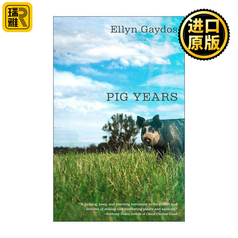 英文原版 Pig Years 猪之年 农场动物饲养 女性回忆录 Ellyn Gaydos 英文版 进口英语原版书籍