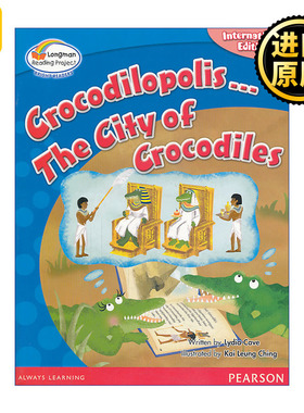 英文原版 Bright Readers L5: Croco...City of Crocodiles 5