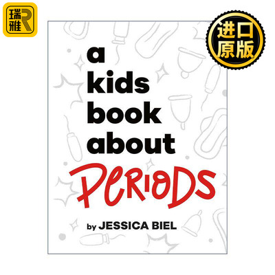英文原版 A Kids Book About Periods 给孩子的书 生理期 DK精装科普百科读物 英文版 进口英语原版书籍