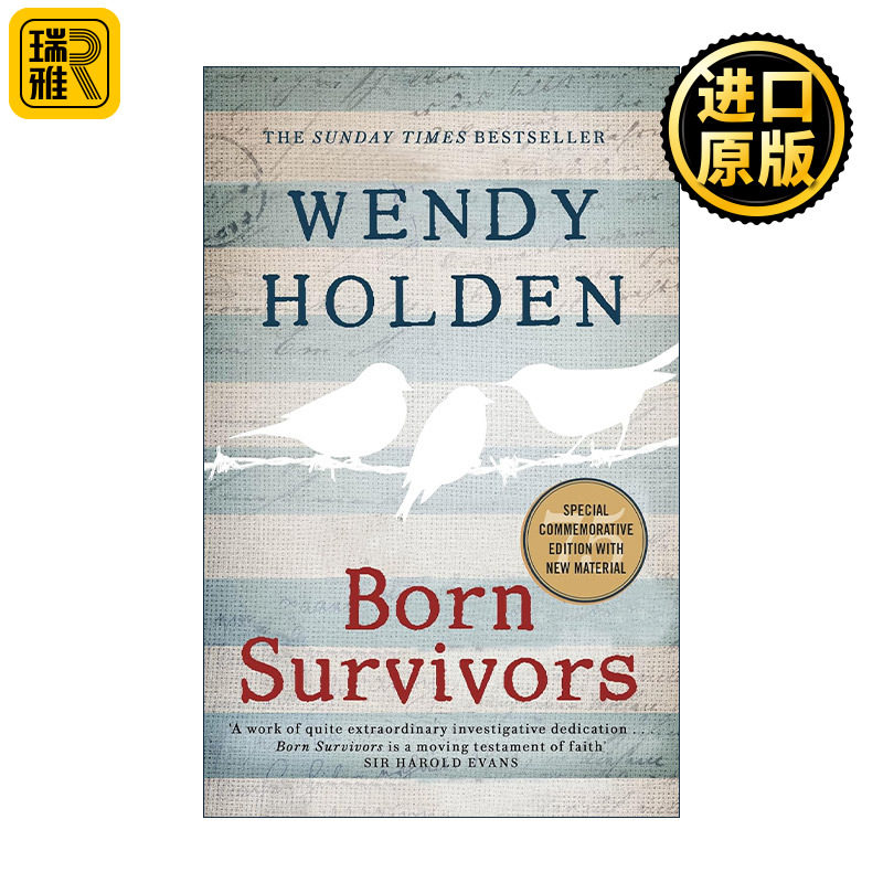 英文原版 Born Survivors 天生幸存者 集中营里三位年轻母亲与命运的抗争 英文版 进口英语原版书籍