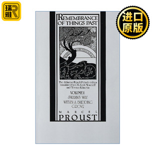 Vintage Proust Marcel 卷一 追忆似水年华 Past Things Remembrance 英文原版