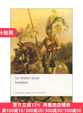 英文原版 Ivanhoe 艾凡赫 劫后英雄传 司格特 牛津世界经典系列 英文版 进口英语原版书籍