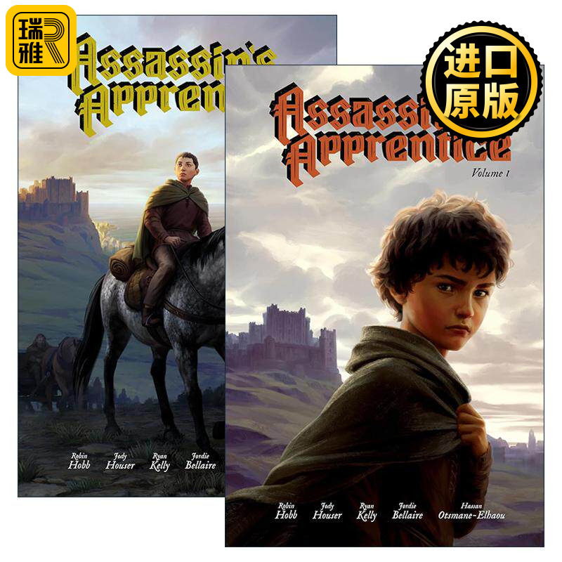 英文原版 Assassin's Apprentice 刺客正传系列2册 黑马漫画 精装 英文版 进口英语原版书籍