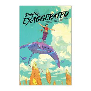 英文原版 Slightly Exaggerated 略微夸张 黑马奇幻冒险漫画 1-4卷合集 Curtis Clow 英文版 进口英语原版书籍