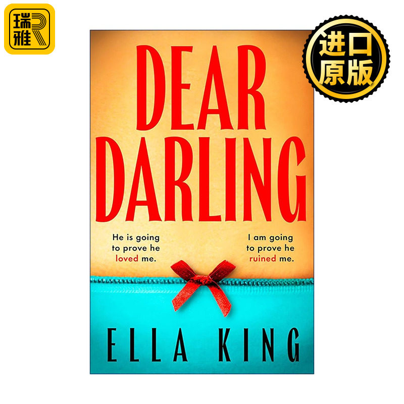 英文原版 Dear Darling 亲爱的 文学惊悚 心理小说 Ella King 大开本 英文版 进口英语原版书籍