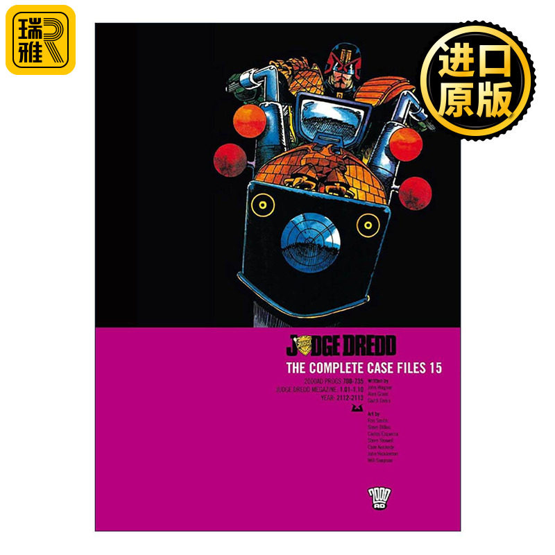 英文原版 Judge Dredd Case Files 15 特警判官 漫画合集15 英文版 进口英语原版书籍