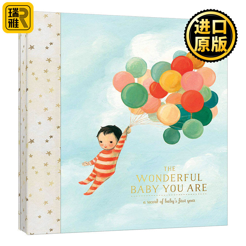 The Wonderful Baby You Are: a Record of Baby's First Year 愿世间一切的美好都属于你 宝宝出生纪念册